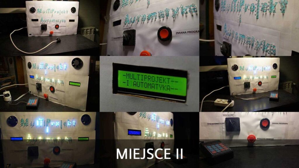 Konkurs "Multiprojekt i automatyka" - miejsce drugie