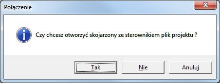 połączenie ze sterownikiem