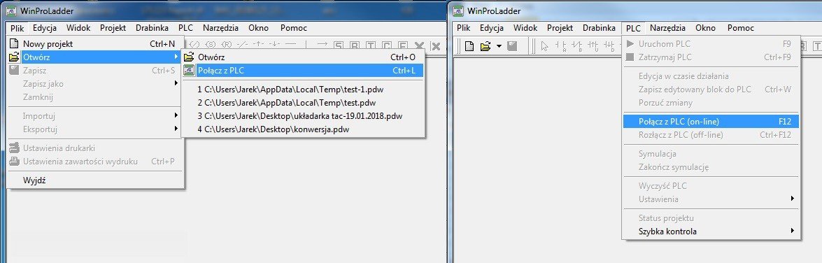 Oprogramowanie WinProLadder