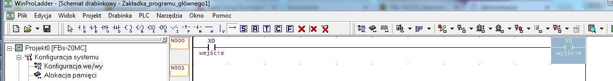 pierwszy program