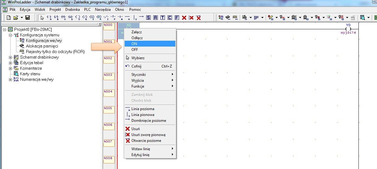 pierwszy program