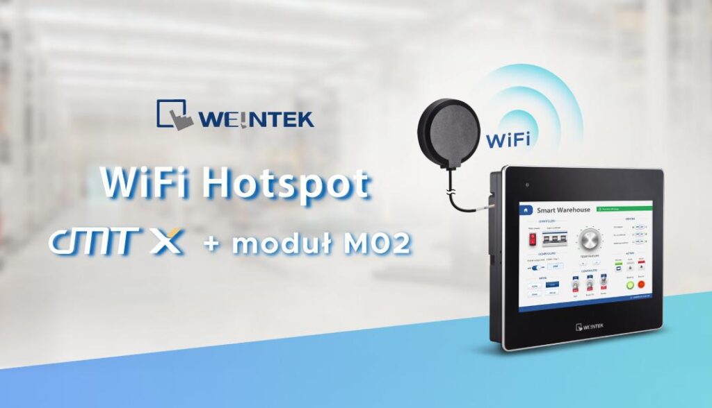 Hotspot WiFi w panelach HMI