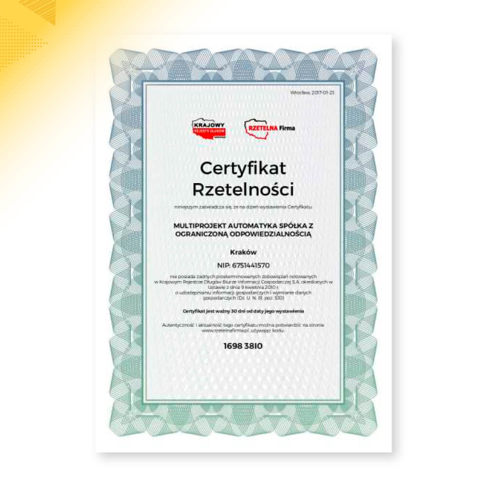 MPA_Nagrody_2017 - Certyfikat rzetelnosci