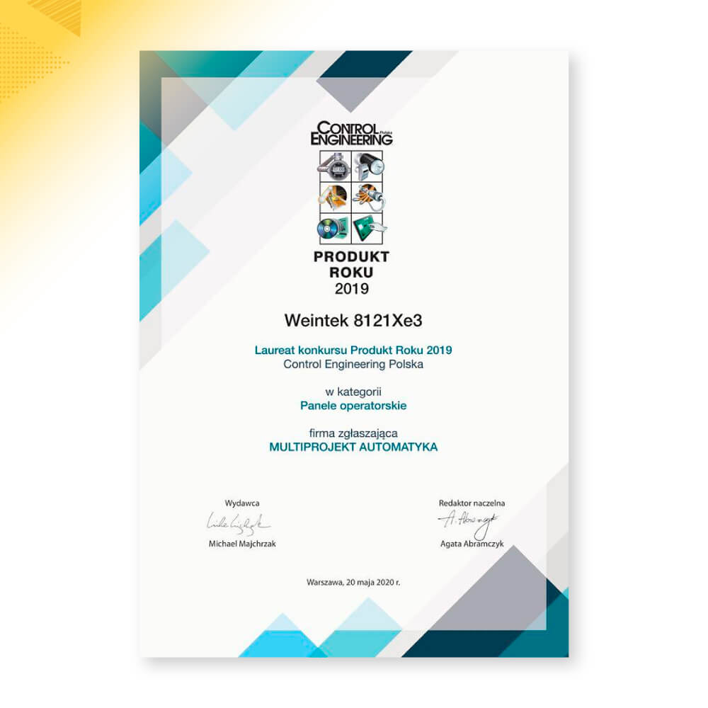 MPA_Nagrody_2019b - Produkt Roku Weintek 8121Xe3
