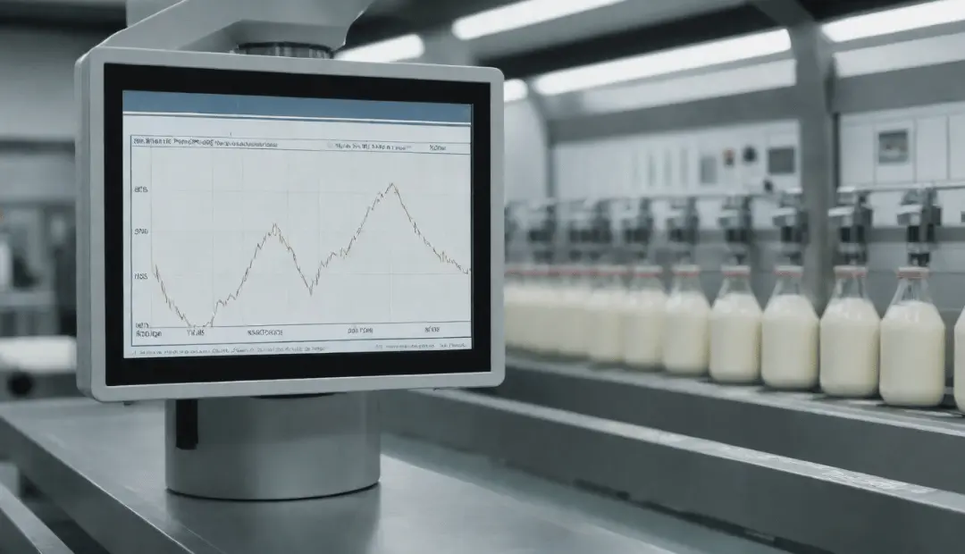 monitorowanie produkcji mleka