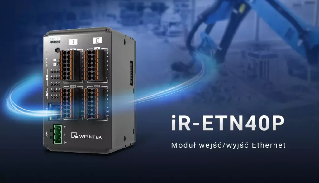 iR-ETN40P – Moduł wejść/wyjść Ethernet