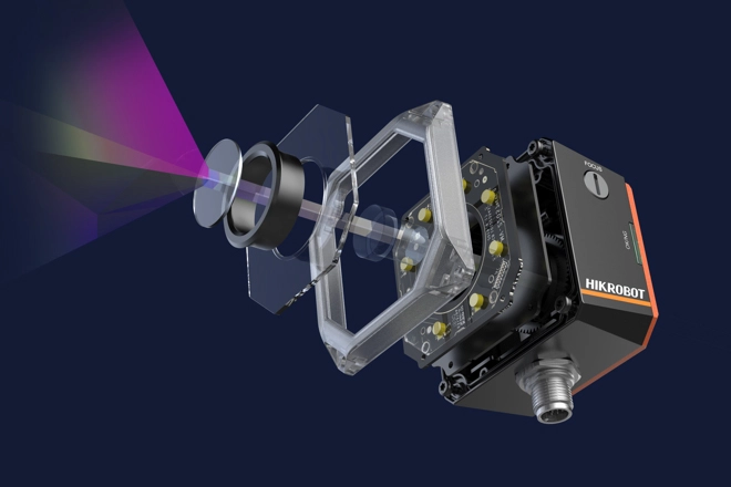 Lustro polaryzacyjne światła widzialnego, które filtruje zakłócenia odblaskowe