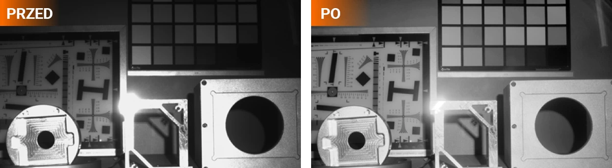 Wbudowane wstępne przetwarzanie obrazu