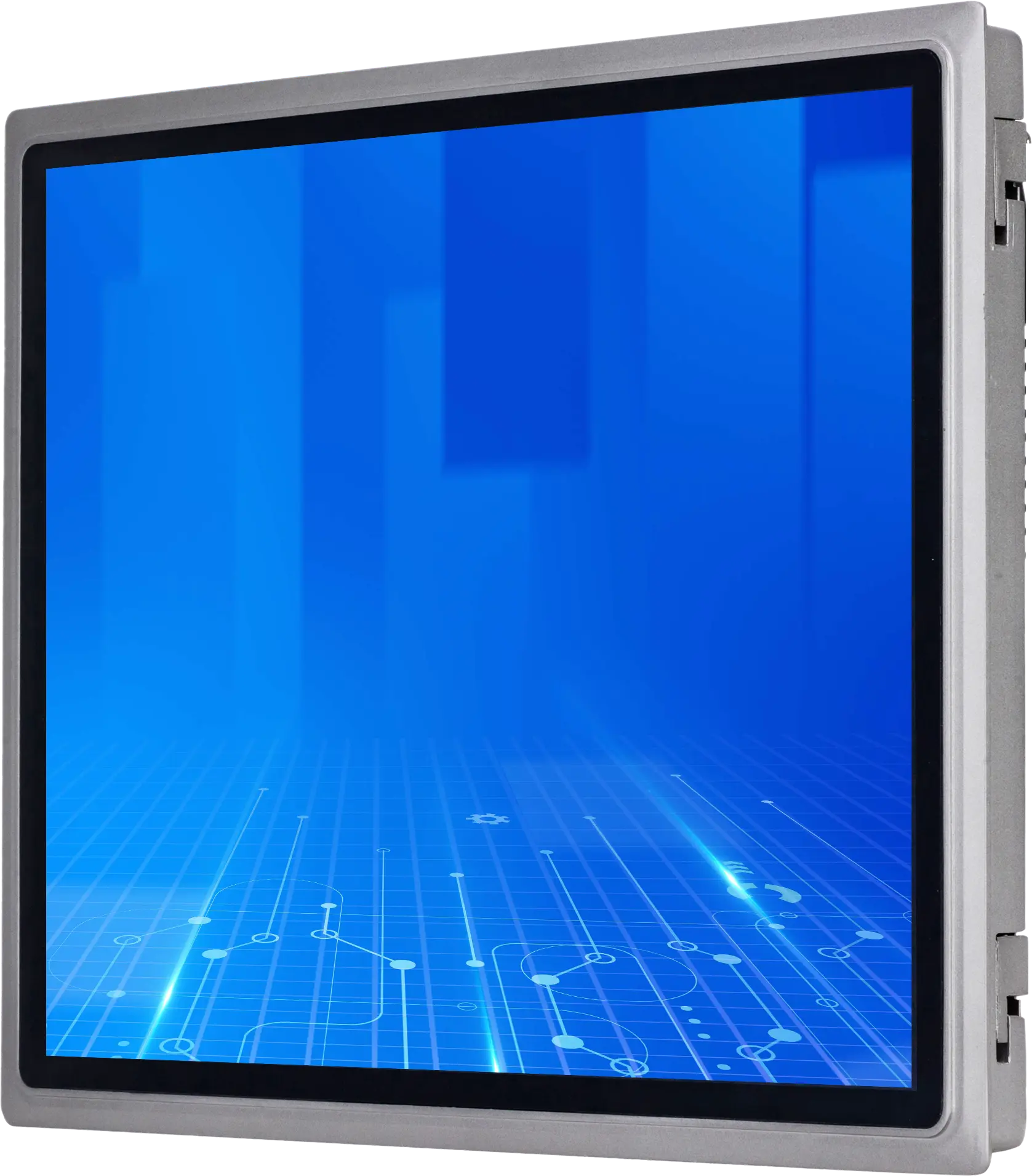 monitor przemysłowy IPM z dotykiem rezystancyjnym