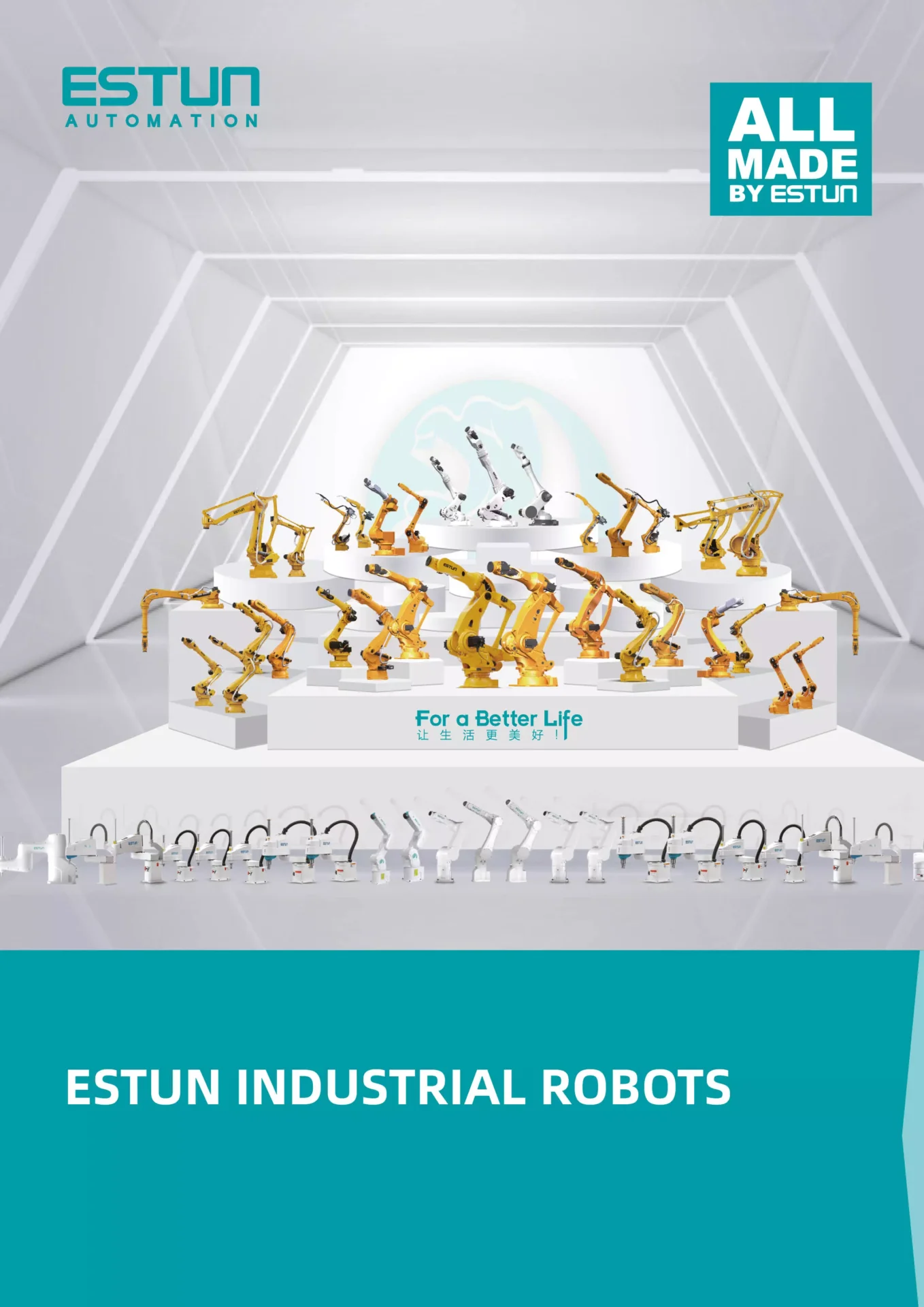 Roboty przemysłowe Estun katalog