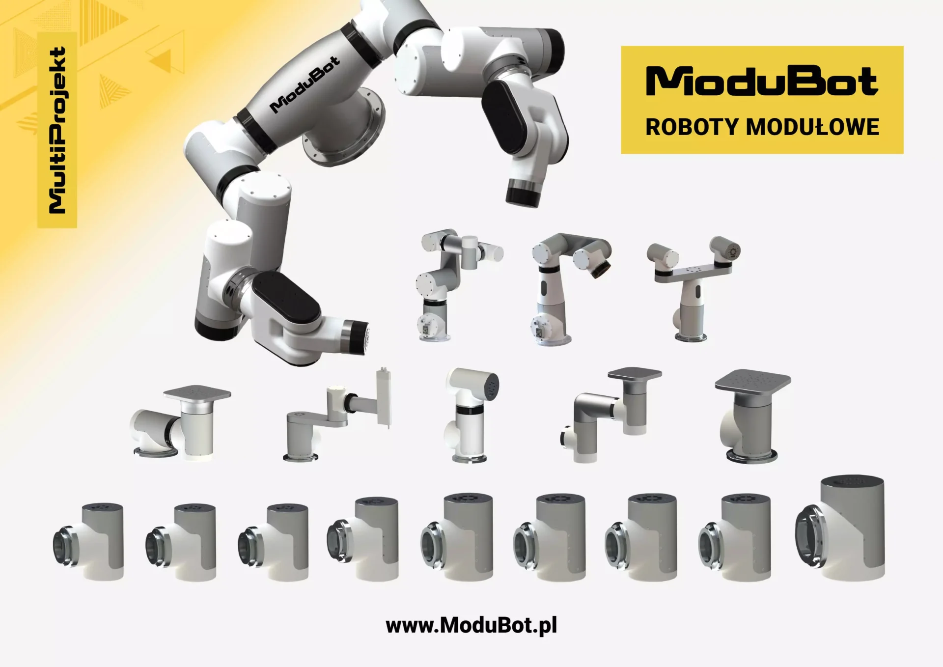 Roboty modułowe ModuBot kotalog
