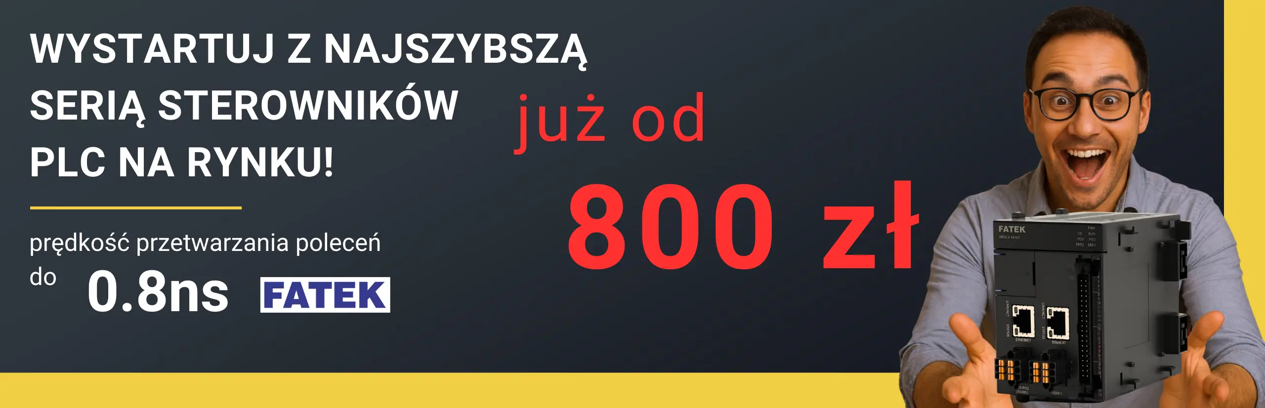 Wystartuj z najszybszą serią sterownik&oacute;w PLC na rynku! (6)
