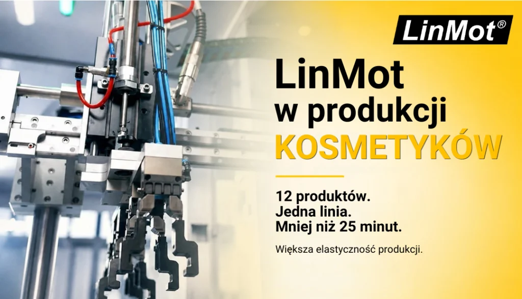 linmot w produkcji kosmetyków